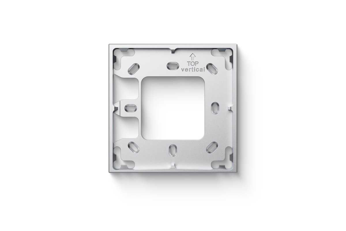 Mounting Frame 1-Way Silver