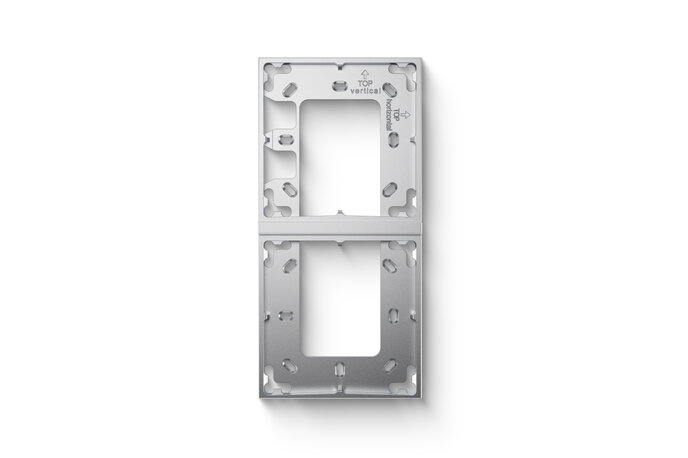 Mounting Frame 2-Way Silver