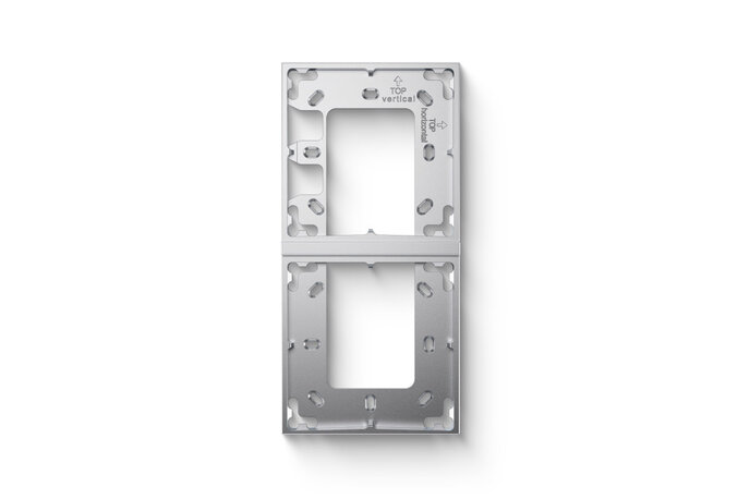 Mounting Frame 2-Way Silver