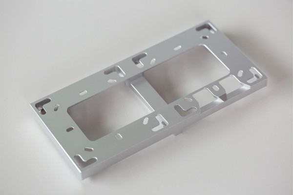 Montageframe Dubbel zilver