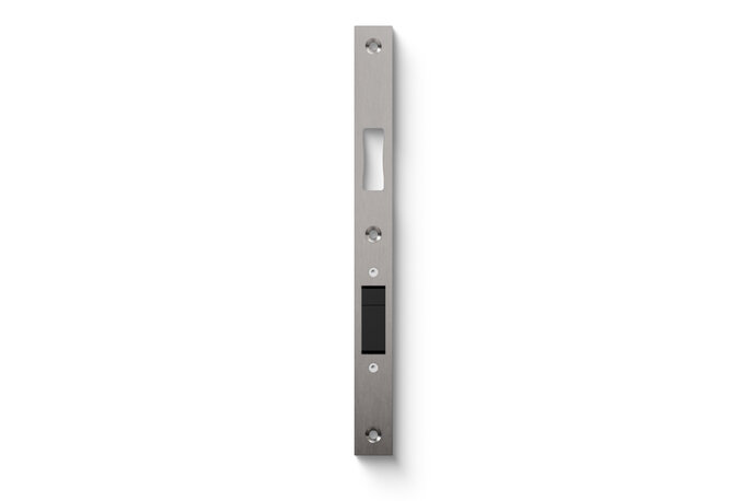 Gâche plate pour cadre tubulaire 270 x 24 x 3 mm pour serrure Door Lock Air Inductive