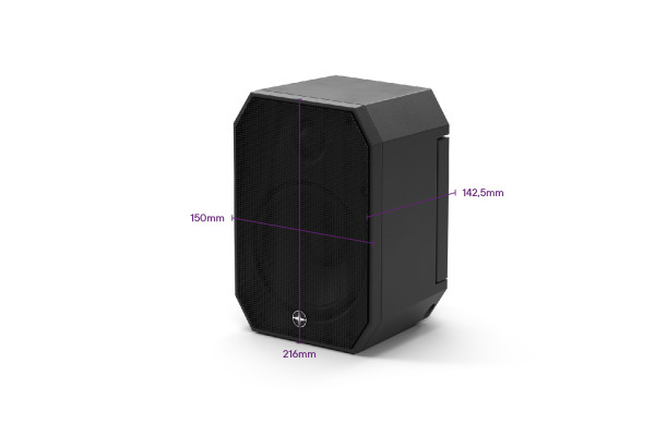 Satellite Speaker IP64 Passive Black