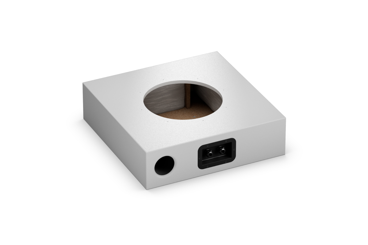 Aufbaubox für 10" Install Speaker Weiß