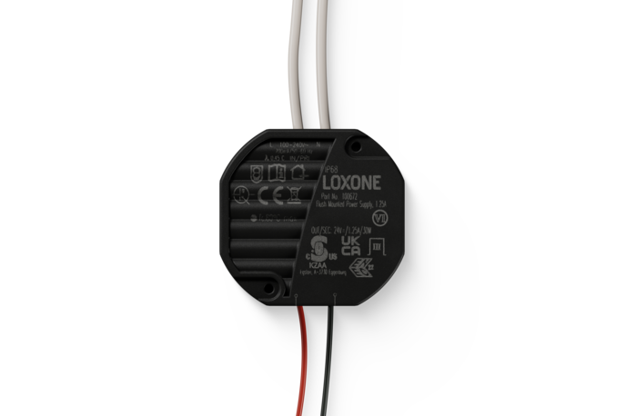 Flush-Mounted Power Supply 1.25A