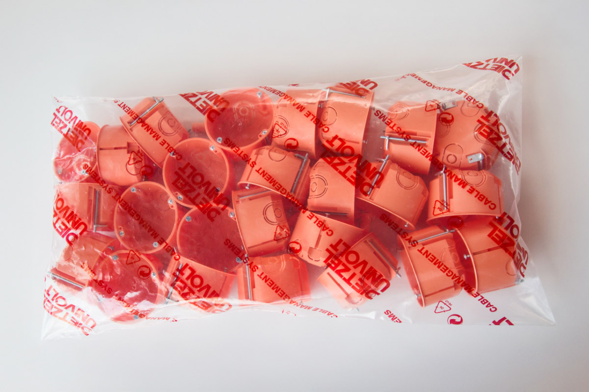 Circular Dry Lining Installation Box (25 pcs.)