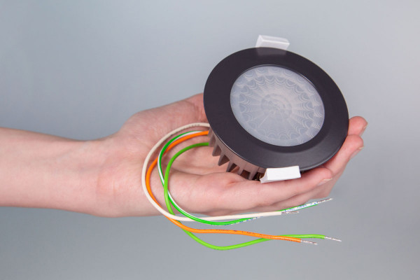Detector de presencia empotrado Tree Antracita