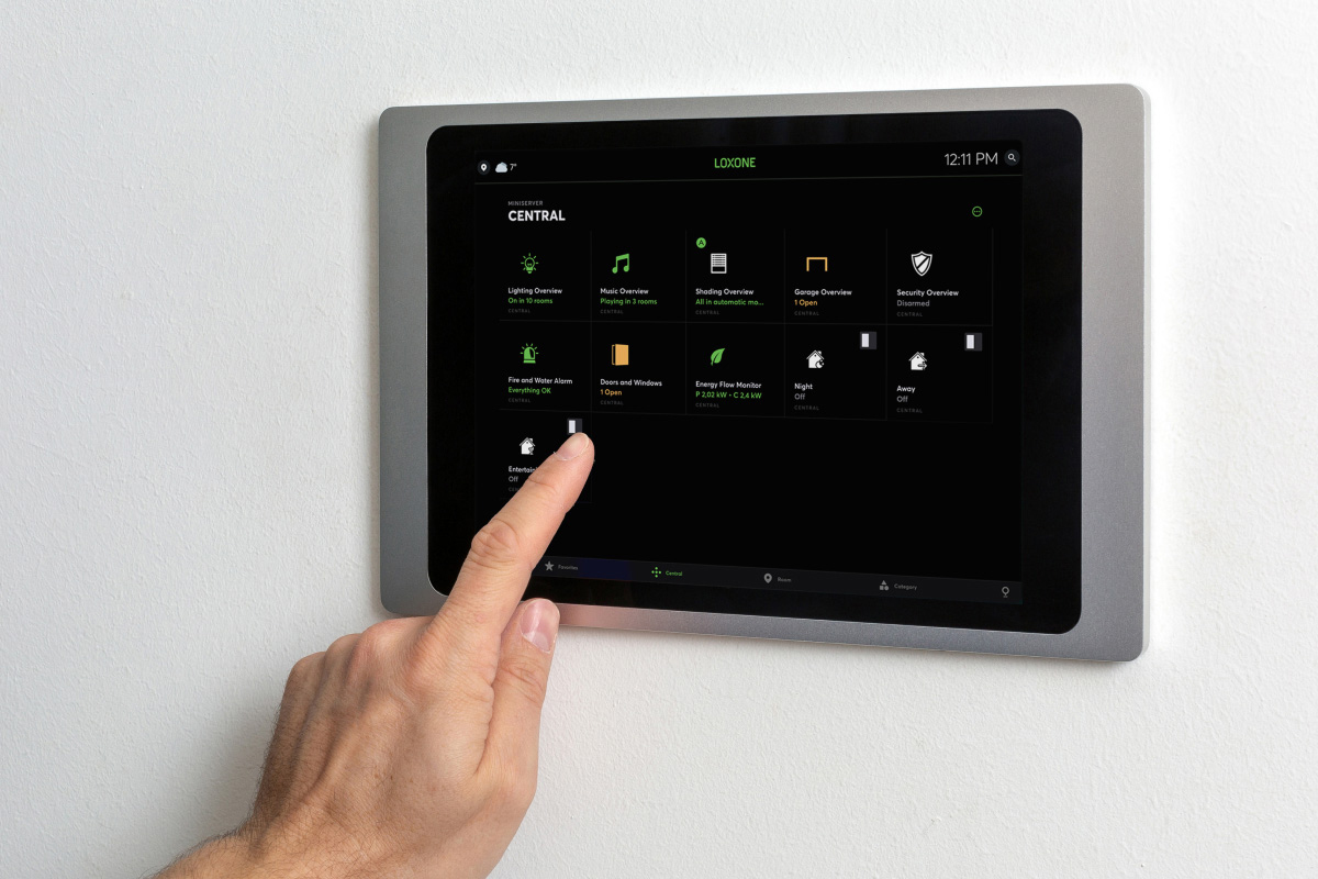 iPad Wallmount 10,9" Silber