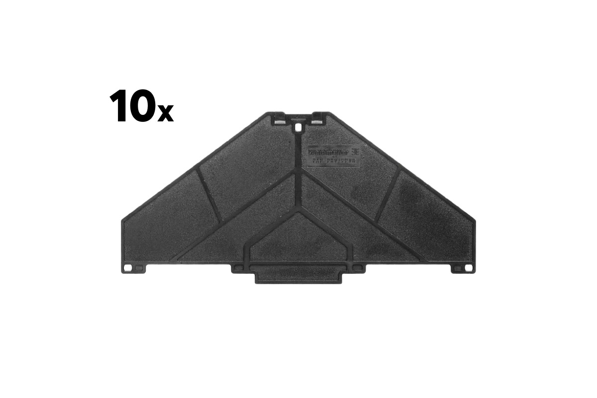 Weidmüller end plate P-series (10 pcs.)