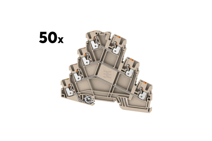 Weidmüller Blind Connection Terminal AMC 2.5 (50 pcs.)