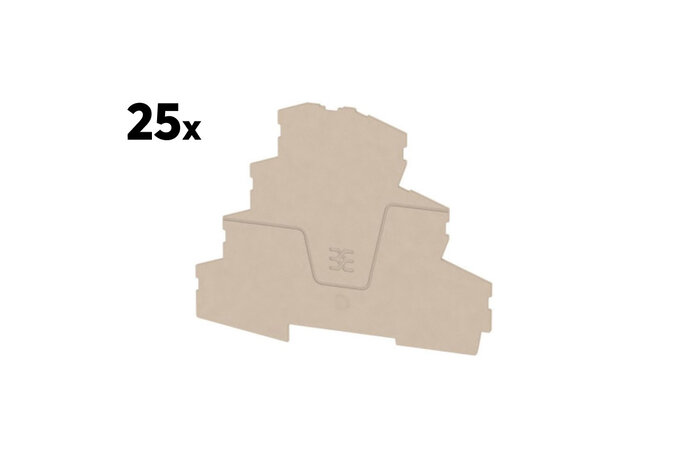 Weidmüller End Plate AEP MC 2.5 (25 pcs.)