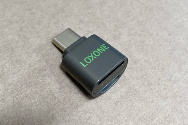 Loxone USB-C Micro-SD Card Adapter