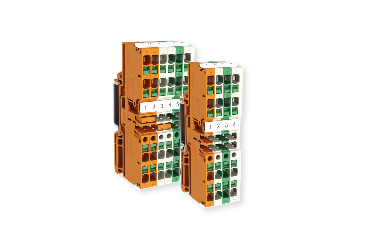 Weidmüller Feed-through Terminal Block S4C 2.5 Green (100 pcs.)