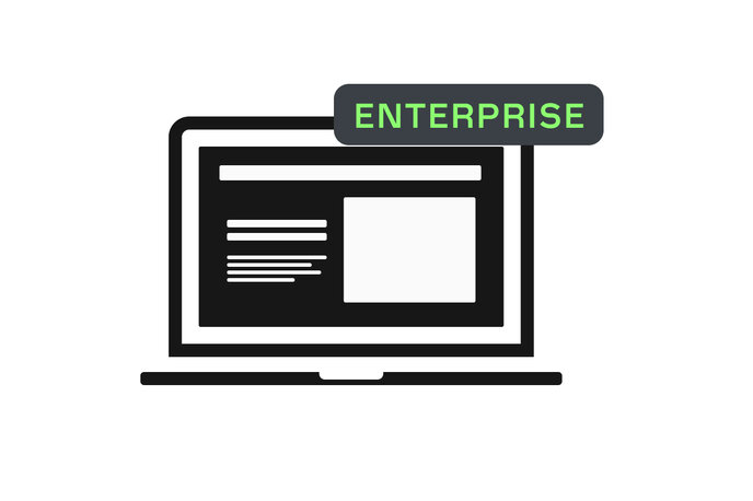 Firmenwebsite Enterprise