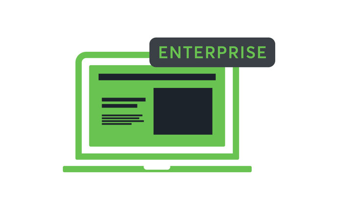 Firmenwebsite Enterprise
