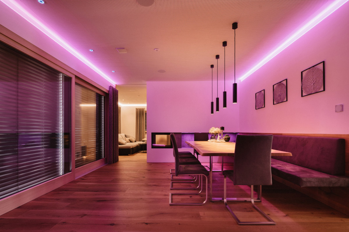 RGBW LED Streifen 5m IP68 (wasserfest)