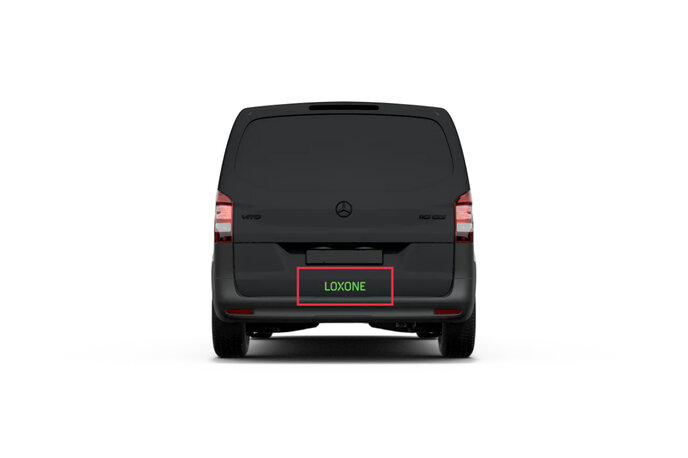 Car Sticker Logo M in Green