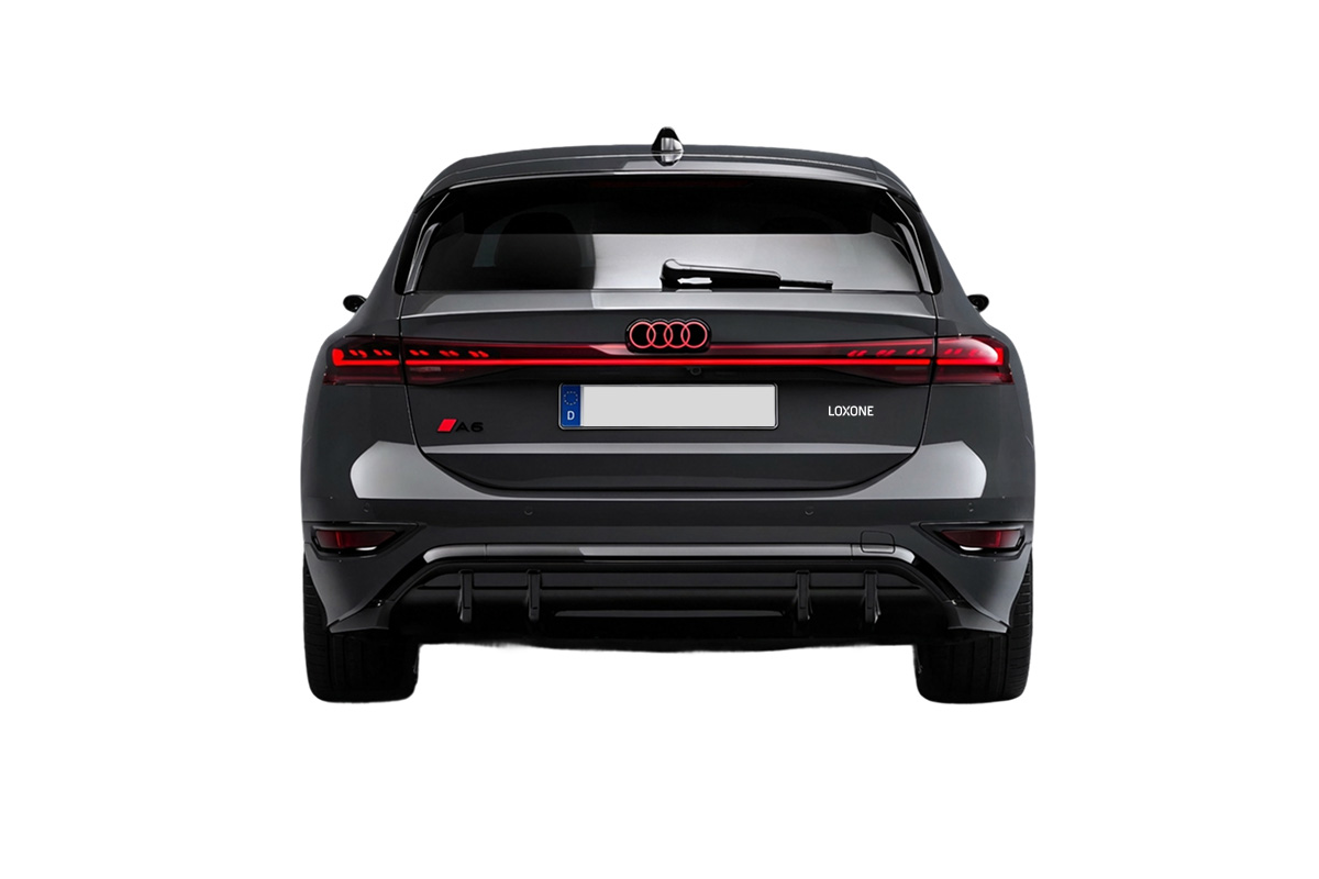 Autoaufkleber Logo S in Weiß