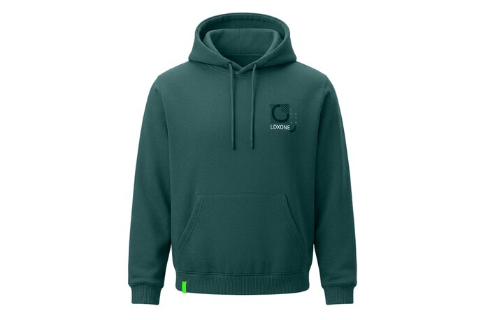 Hoodie Men Lifestyle Darkgreen S