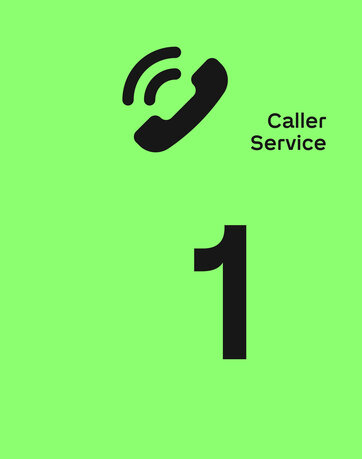Caller Service 1 Year