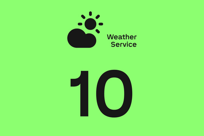 Weather Service 10 Years