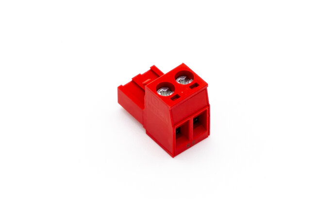 Screw-Plug Terminal Red 2-Pin