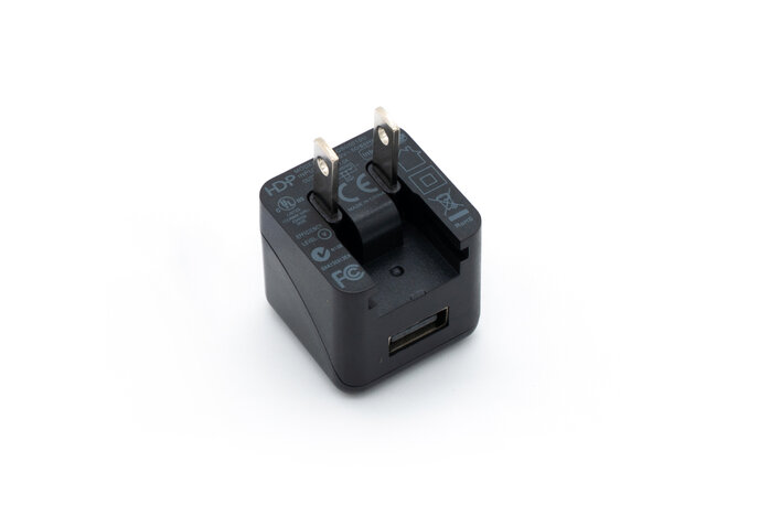 USB Power Supply incl. Cable Black