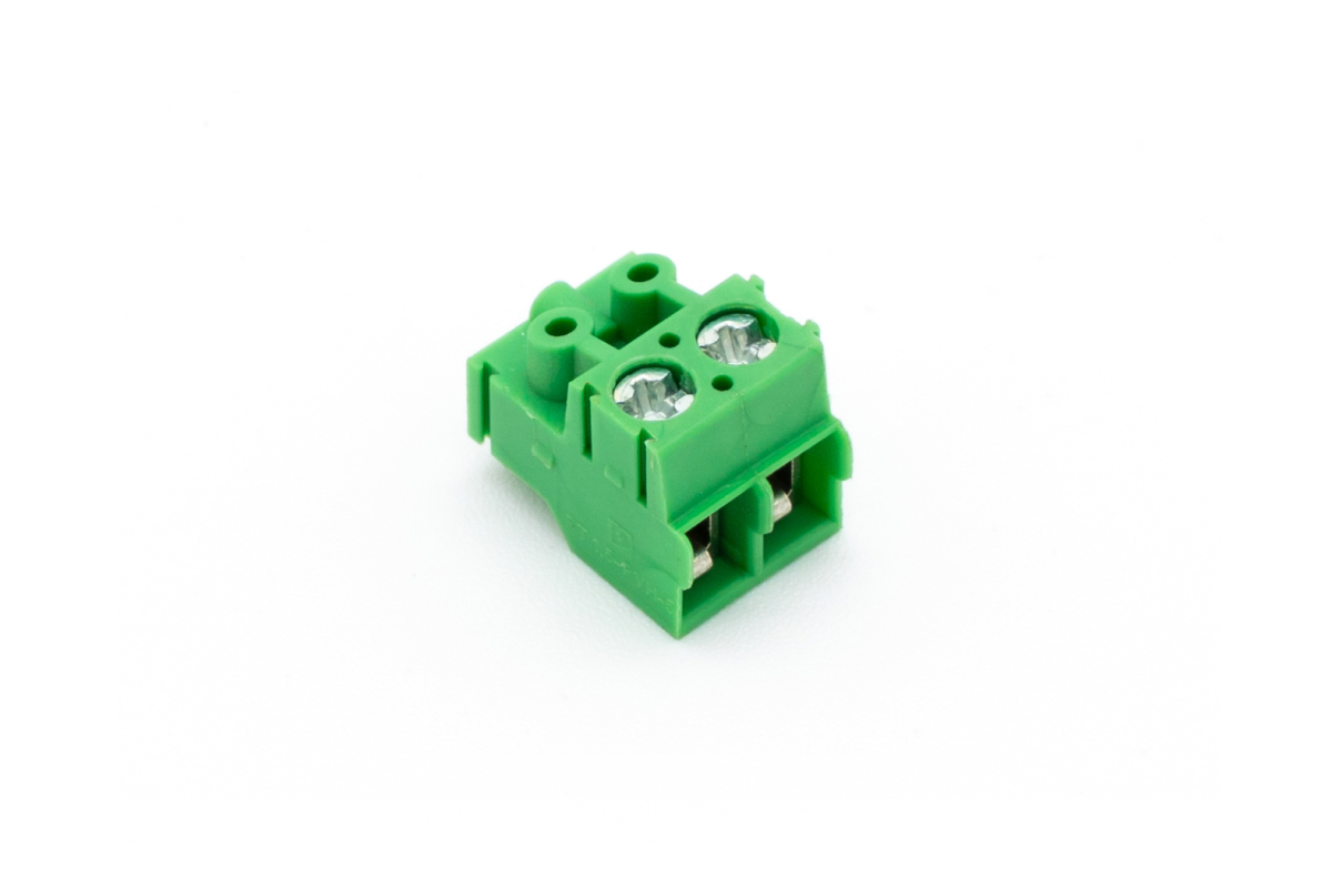Srew-Plug Terminal Top Green 2-Pin