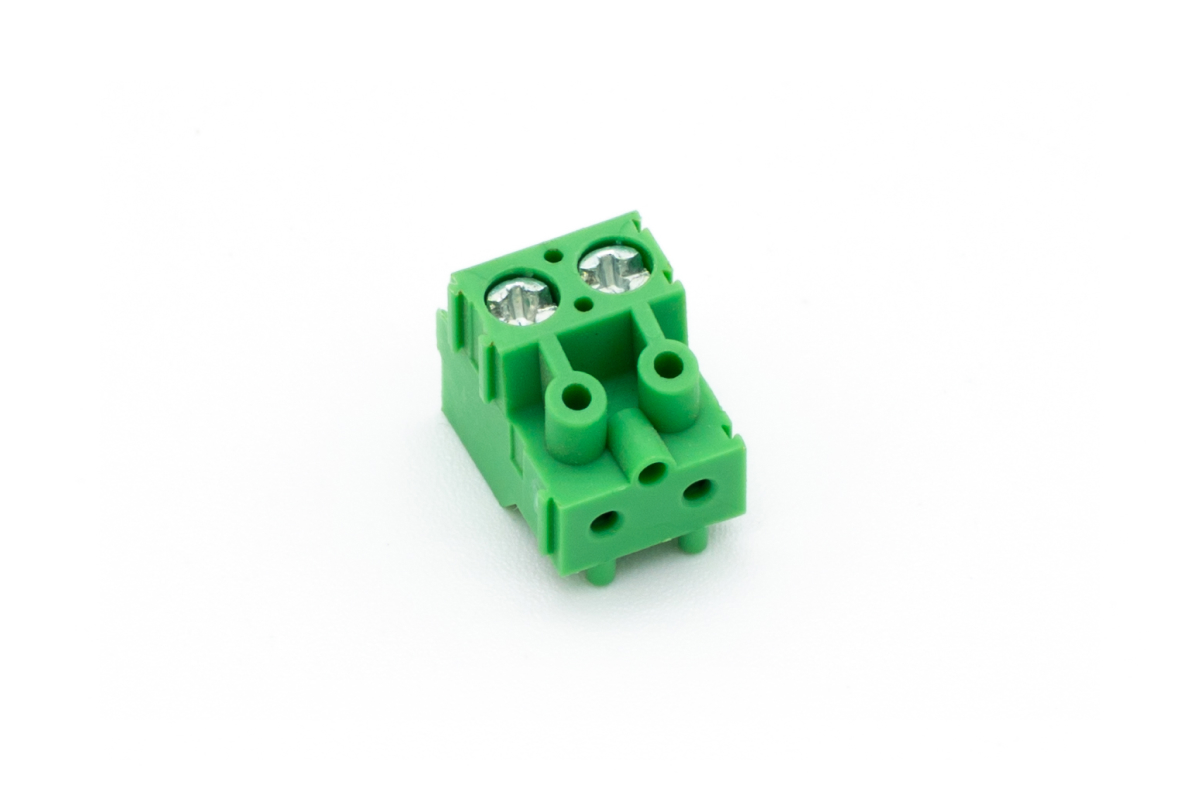 Srew-Plug Terminal Top Green 2-Pin