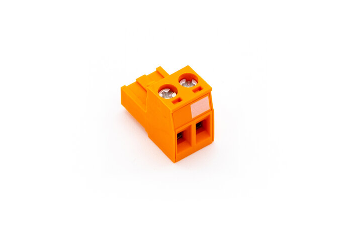 Screw-Plug Terminal Orange 2-Pin