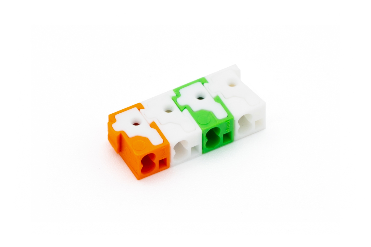  Intercom Terminal Set Green-White/ Orange-White
