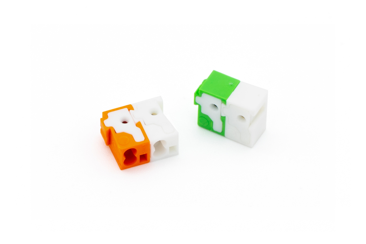  Intercom Terminal Set Green-White/ Orange-White