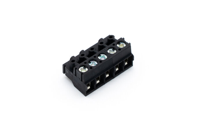 Screw-Plug Terminal Black 5-Pin