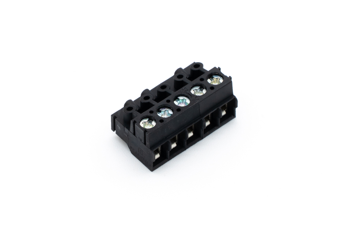 Screw-Plug Terminal Black 5-Pin