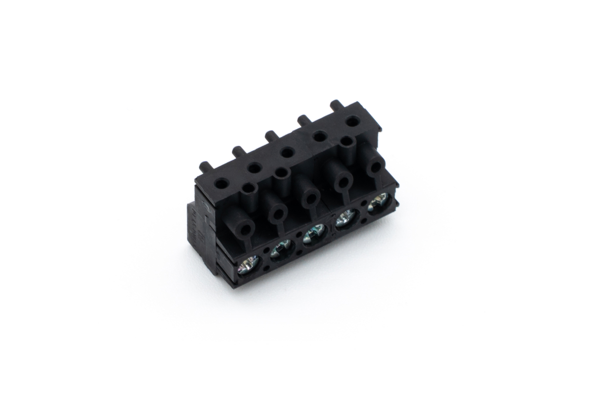 Screw-Plug Terminal Black 5-Pin