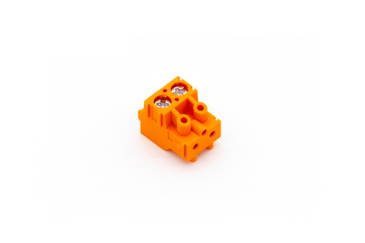 Screw-Plug Terminal Orange 2-Pin